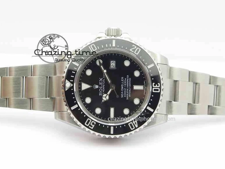 MiroTime 0322 Timeless Sea-Dweller 116600 Black Ceramic BP Maker Best Edition On SS Bracelet SA 3680